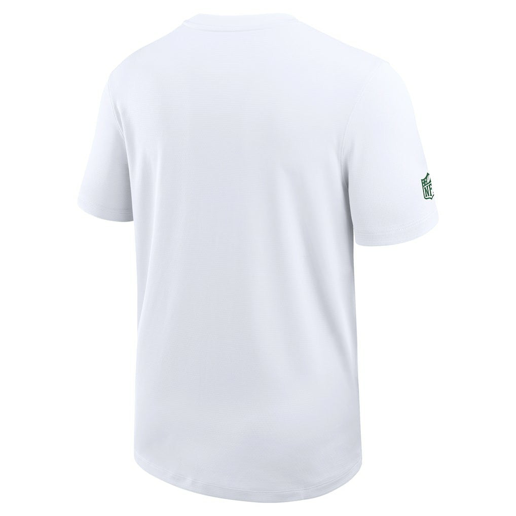 New York Jets Sideline UV Dri-Fit Coach Shirt - White | Nike cheap