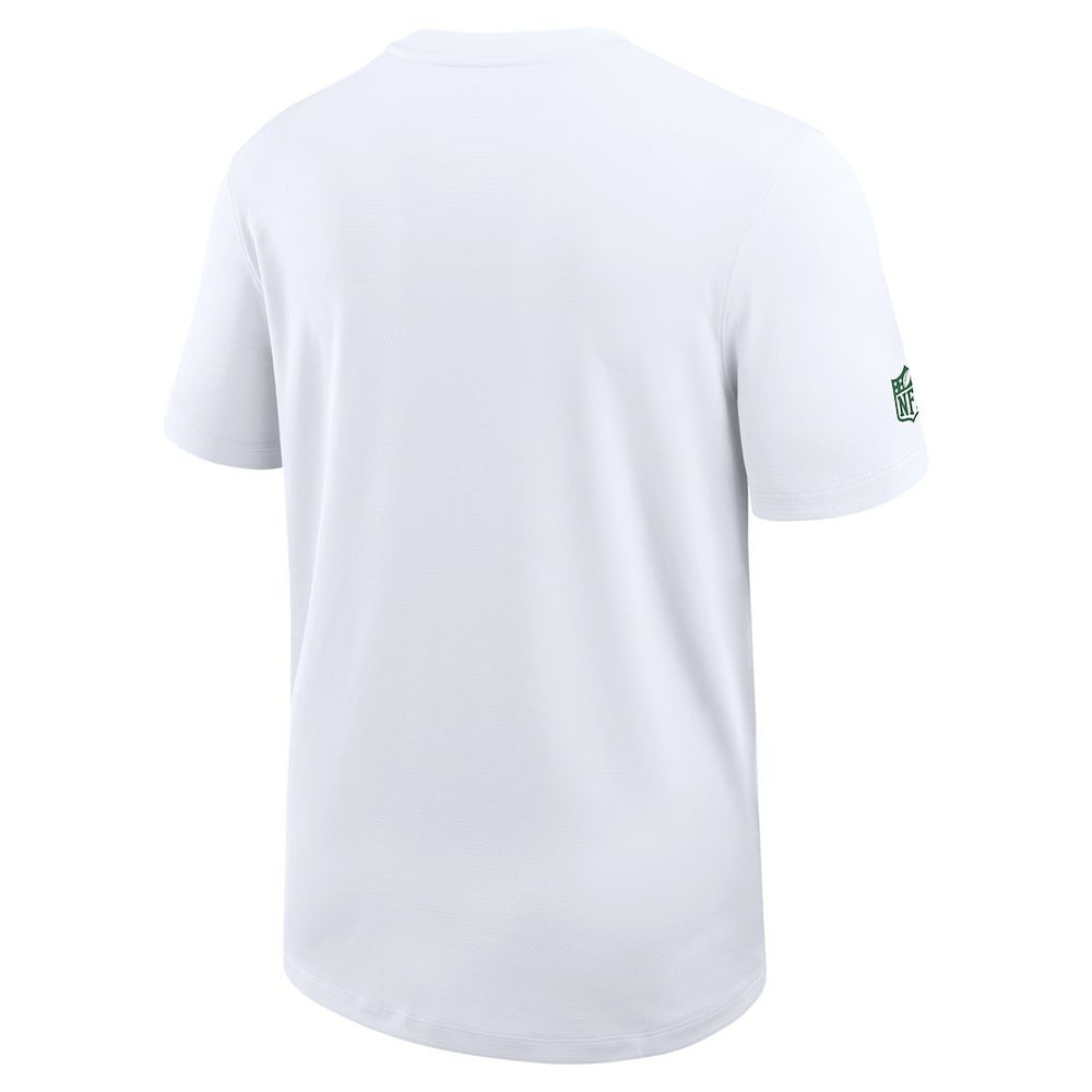 New York Jets Sideline UV Dri-Fit Coach Shirt - White | Nike cheap