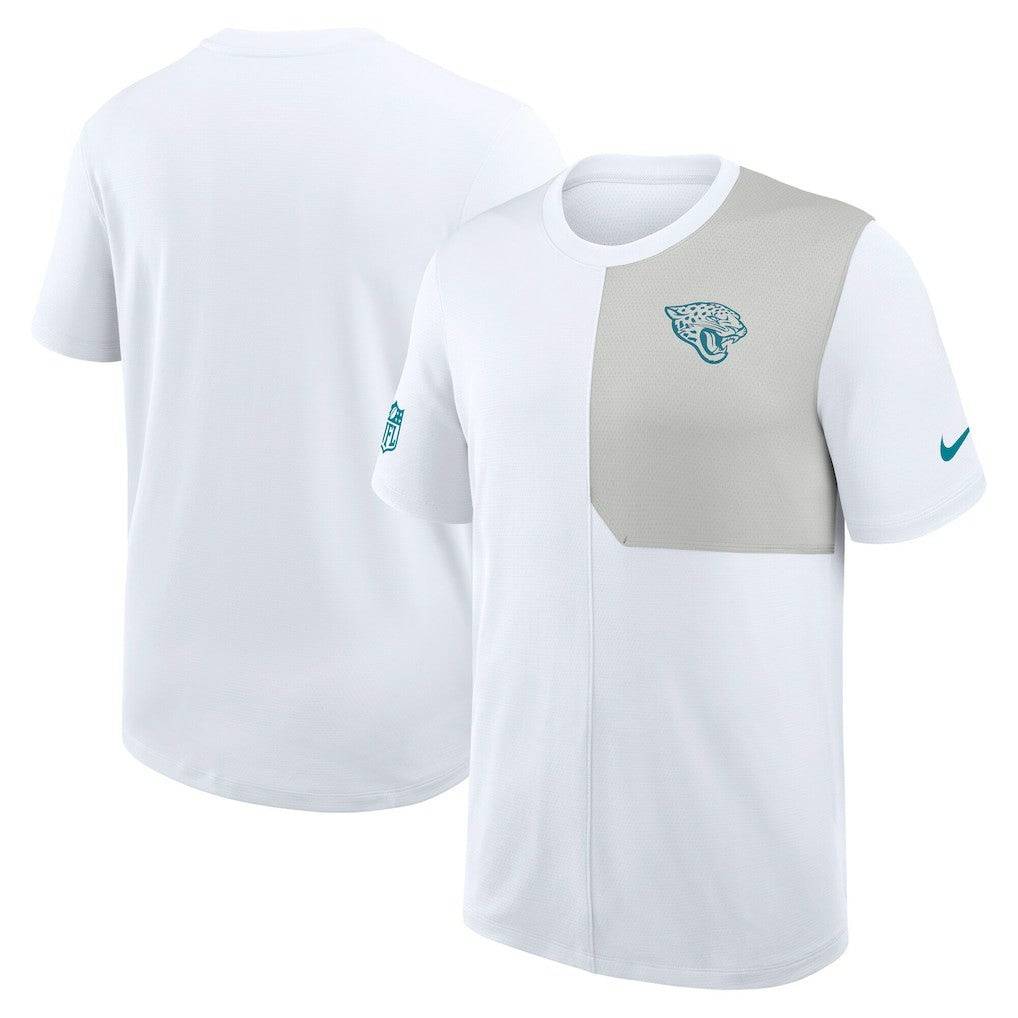 Jacksonville Jaguars Sideline UV Dri-Fit Coach Shirt - White | Nike discount