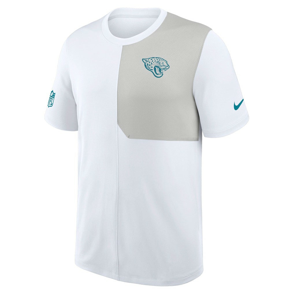 Jacksonville Jaguars Sideline UV Dri-Fit Coach Shirt - White | Nike discount