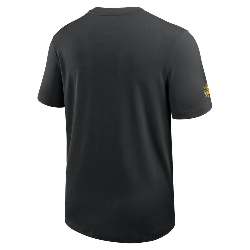 Pittsburgh Steelers Sideline UV Dri-Fit Coach Shirt - Black | Nike on sale