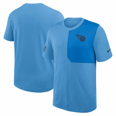 Tennessee Titans Sideline UV Dri-Fit Coach Shirt - Light Blue | Nike for sale