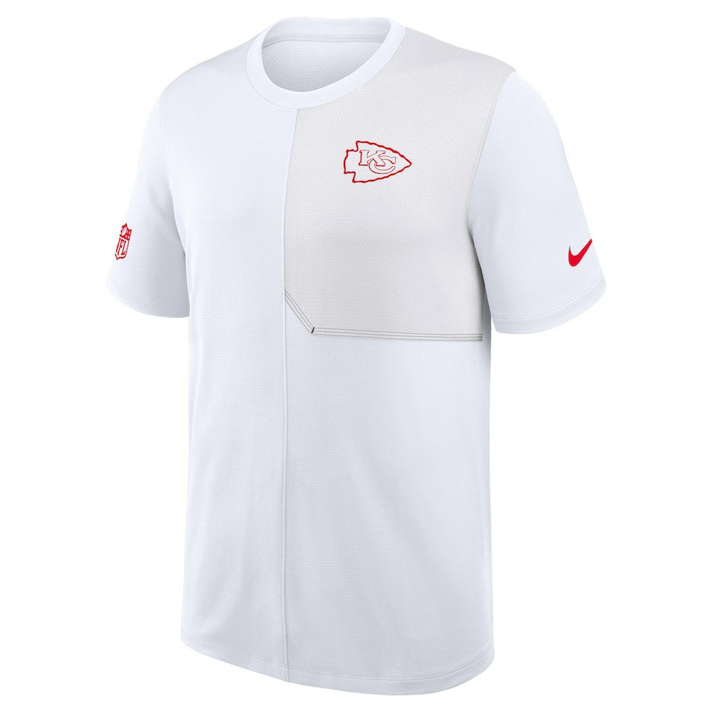 Kansas City Chiefs Sideline UV Dri-Fit Coach Shirt - White | Nike online