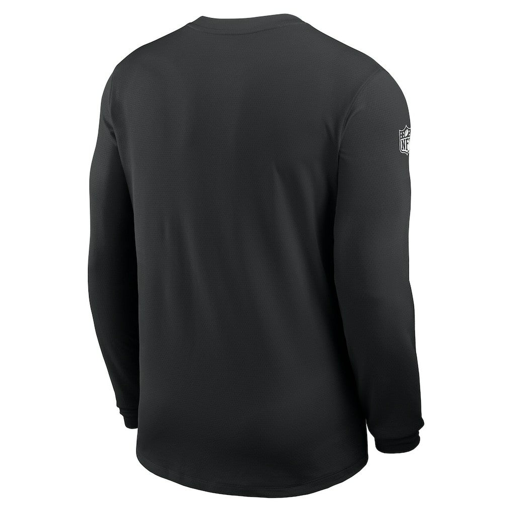 Las Vegas Raiders Sideline Coach UV Dri-FIT Long Sleeve Shirt - Black | Nike sale