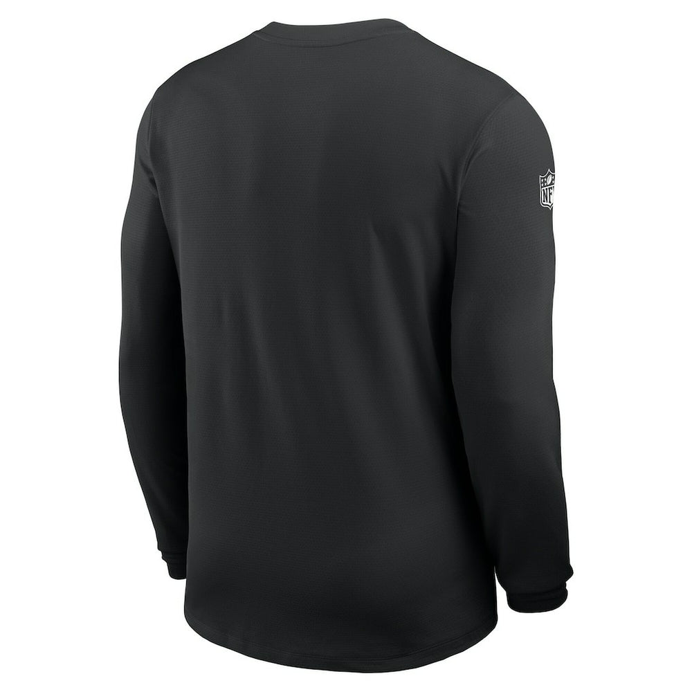 Las Vegas Raiders Sideline Coach UV Dri-FIT Long Sleeve Shirt - Black | Nike sale