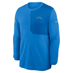 Los Angeles Chargers Sideline Coach UV Dri-FIT Long Sleeve Shirt - Powder Blue | Nike discount