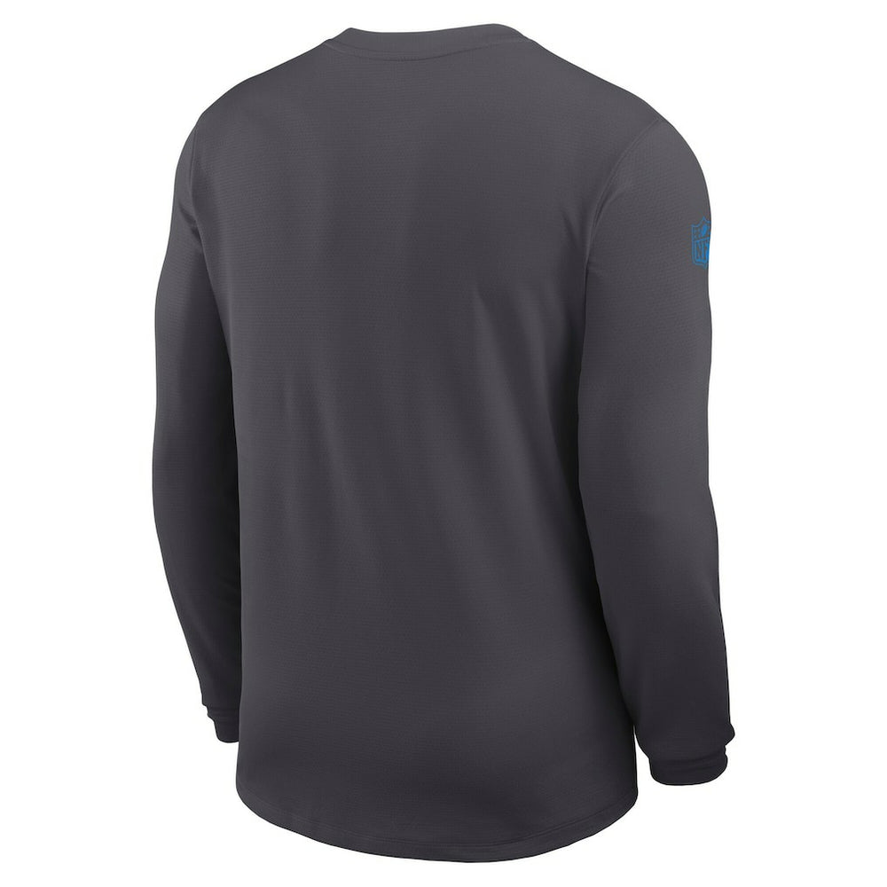 Los Angeles Chargers Sideline Coach UV Dri-FIT Long Sleeve Shirt - Gray | Nike discount