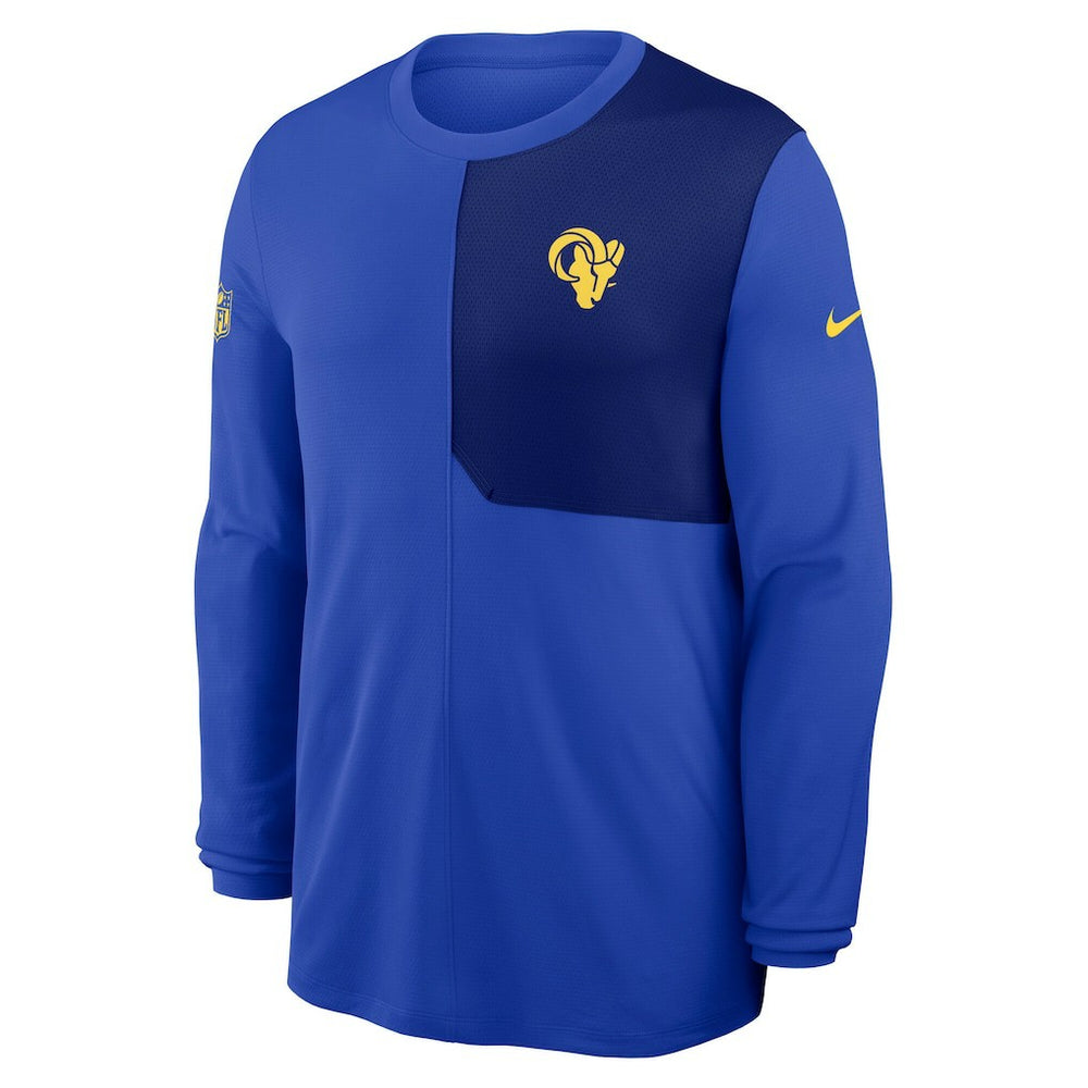 Los Angeles Rams Sideline Coach UV Dri-FIT Long Sleeve Shirt - Royal | Nike sale