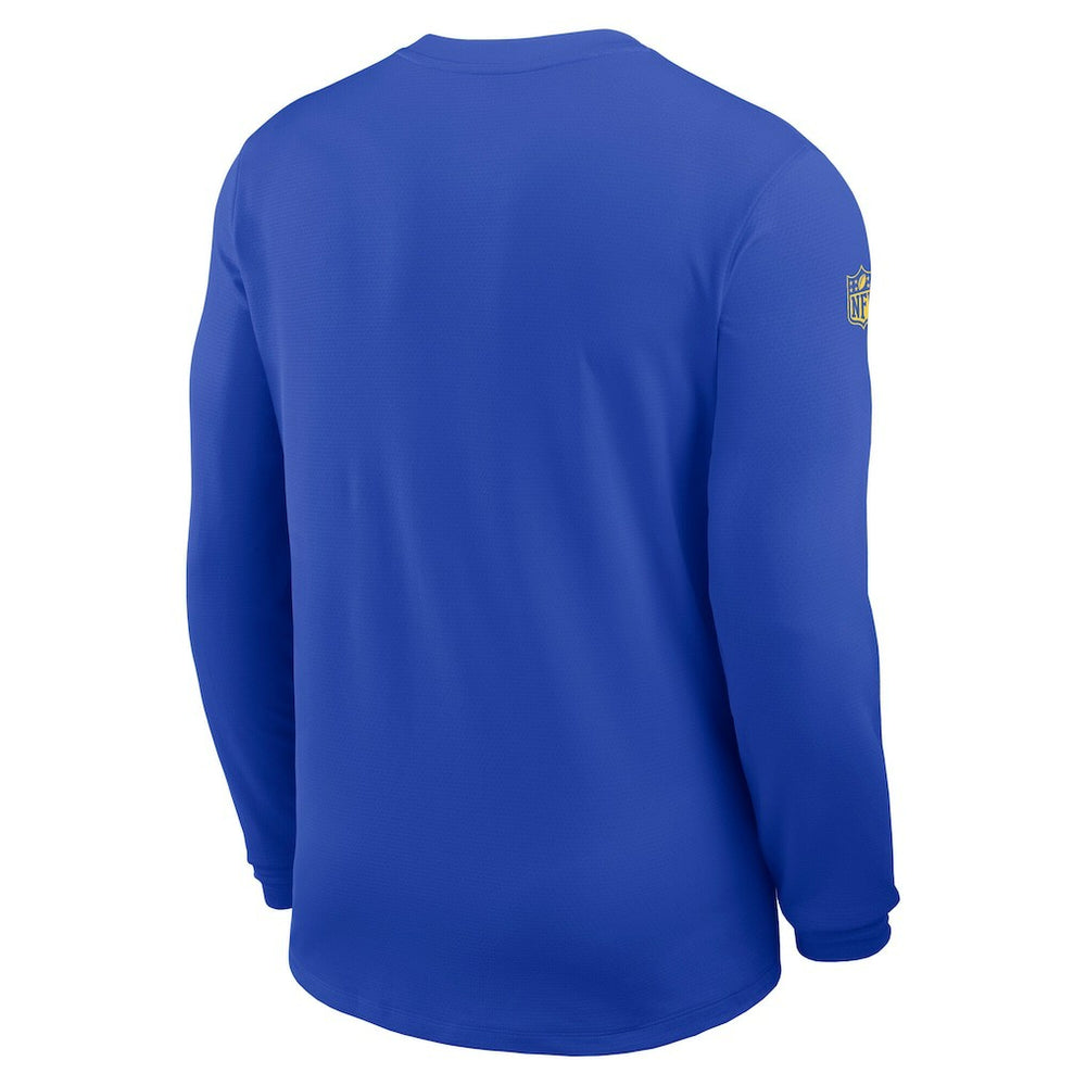 Los Angeles Rams Sideline Coach UV Dri-FIT Long Sleeve Shirt - Royal | Nike sale
