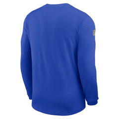 Los Angeles Rams Sideline Coach UV Dri-FIT Long Sleeve Shirt - Royal | Nike sale