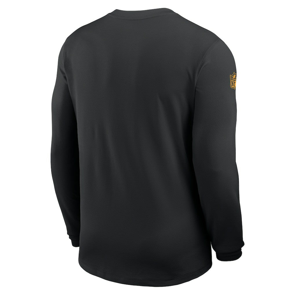 Minnesota Vikings Sideline Coach UV Dri-FIT Long Sleeve Shirt - Black | Nike discount