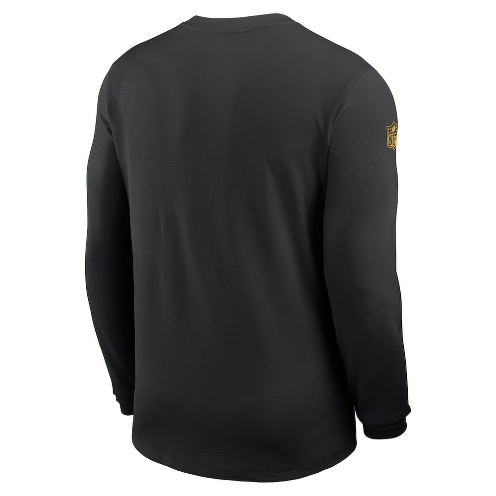Minnesota Vikings Sideline Coach UV Dri-FIT Long Sleeve Shirt - Black | Nike discount