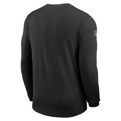 New Orleans Saints Sideline Coach UV Dri-FIT Long Sleeve Shirt - Black | Nike discount