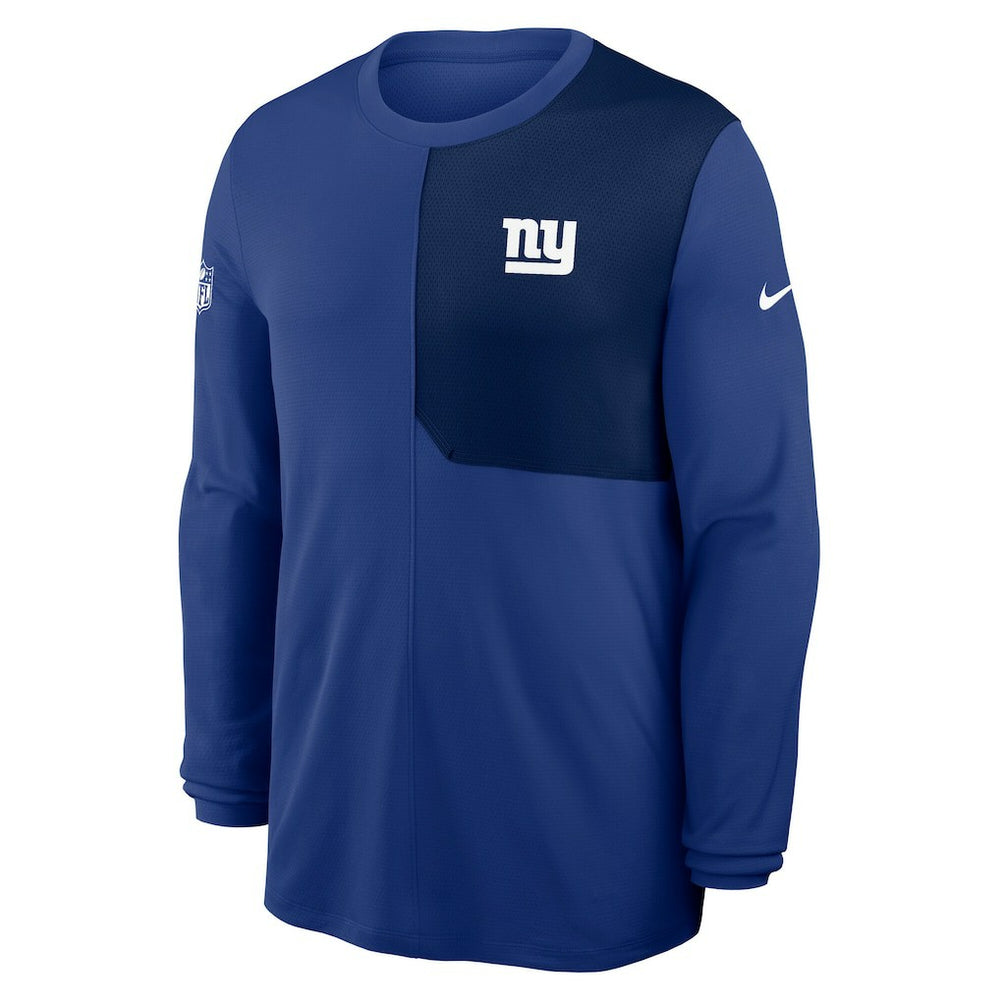 New York Giants Sideline Coach UV Dri-FIT Long Sleeve Shirt - Royal | Nike outlet