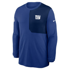 New York Giants Sideline Coach UV Dri-FIT Long Sleeve Shirt - Royal | Nike outlet