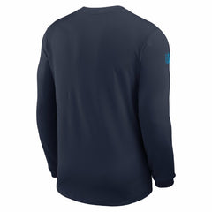 Tennessee Titans Sideline Coach UV Dri-FIT Long Sleeve Shirt - Navy | Nike cheap