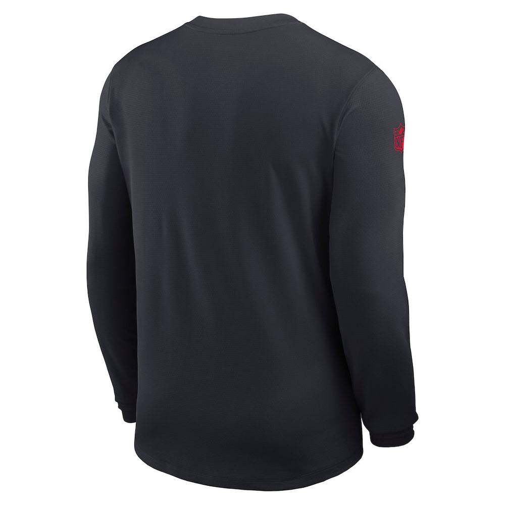 Houston Texans Sideline Coach UV Dri-FIT Long Sleeve Shirt - Navy | Nike cheap