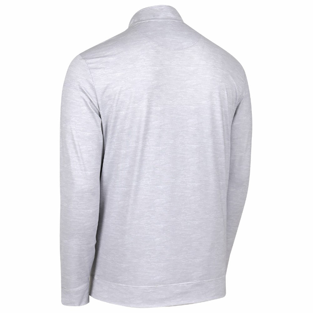 Milwaukee Brewers Sublime Tri-Blend Quarter-Zip Jacket - Gray