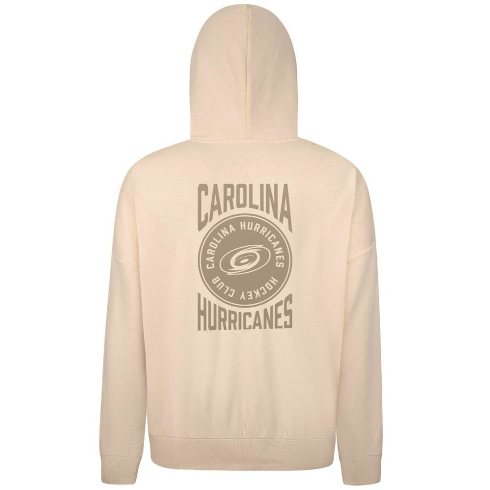Carolina Hurricanes Levelwear Contact Stamp Pullover Hoodie Cream