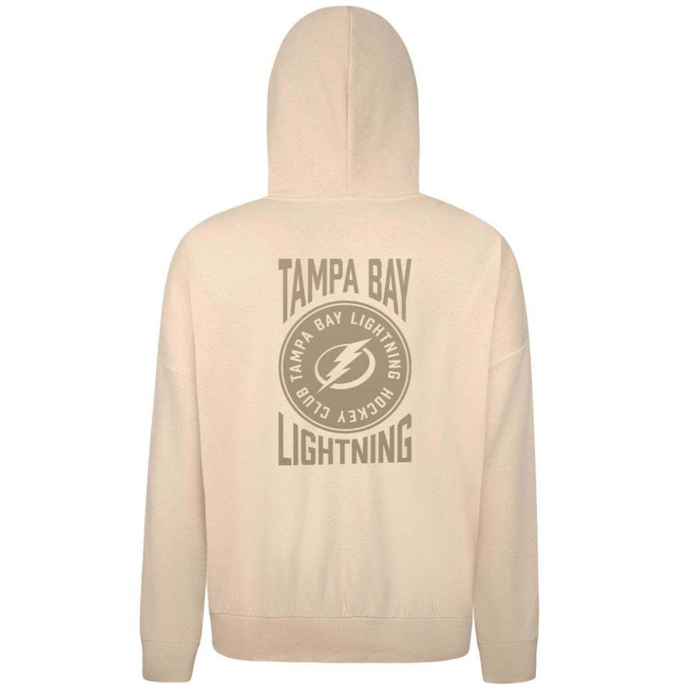 Tampa Bay Lightning Levelwear Contact Stamp Pullover Hoodie Cream