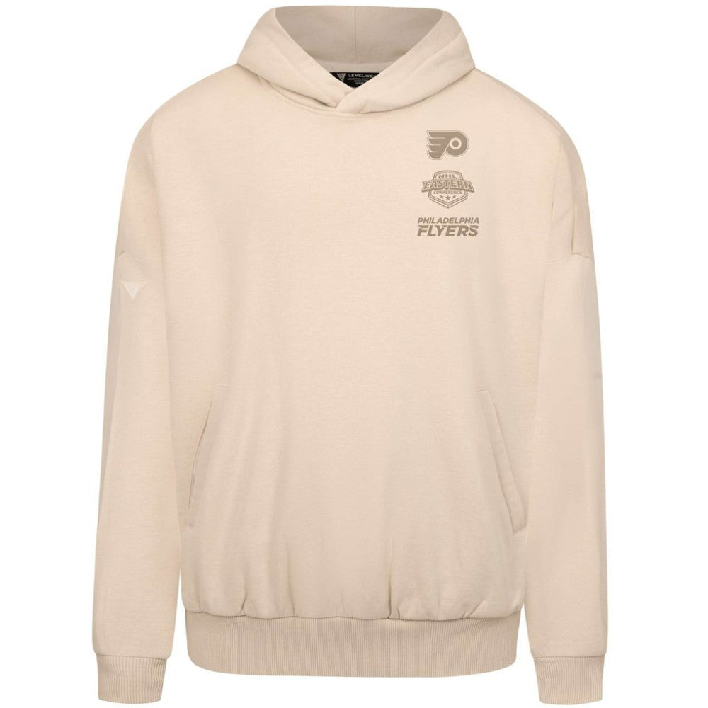 Philadelphia Flyers Levelwear Contact Stamp Pullover Hoodie Cream
