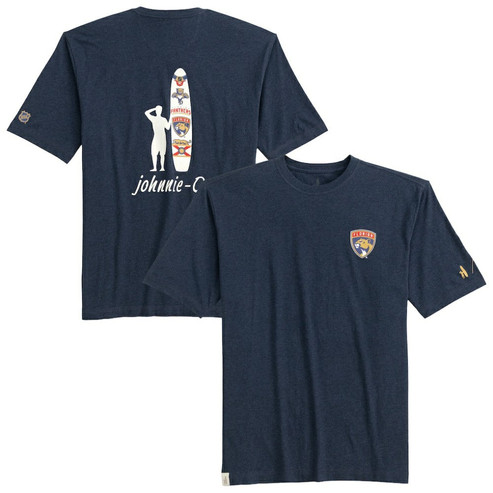 Florida Panthers johnnie-O Heathered Spencer T-Shirt Navy