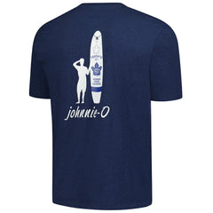 Toronto Maple Leafs johnnie-O Heathered Spencer T-Shirt Navy