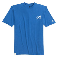 Tampa Bay Lightning johnnie-O Heathered Spencer T-Shirt Blue