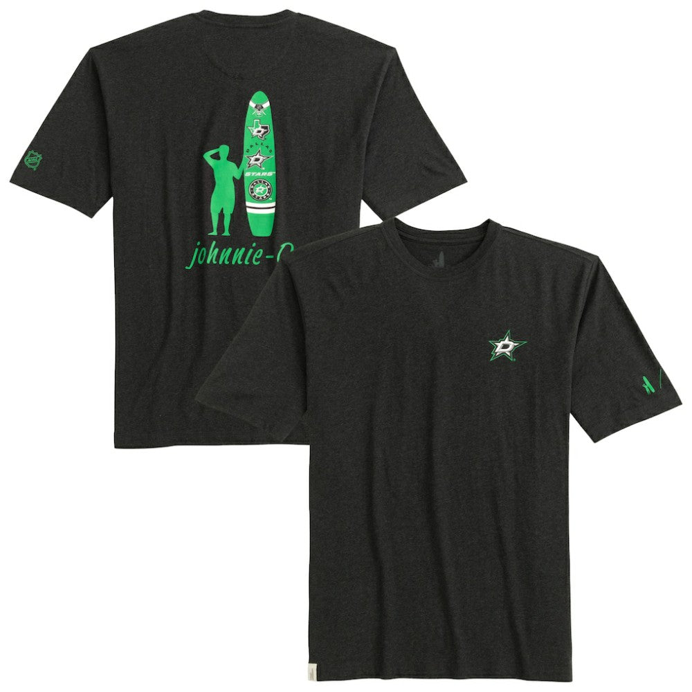 Dallas Stars johnnie-O Heathered Spencer T-Shirt Charcoal
