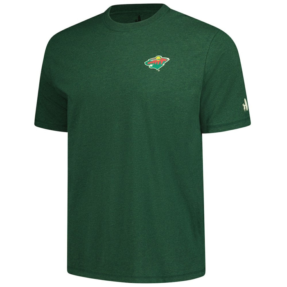 Minnesota Wild johnnie-O Heathered Spencer T-Shirt Green