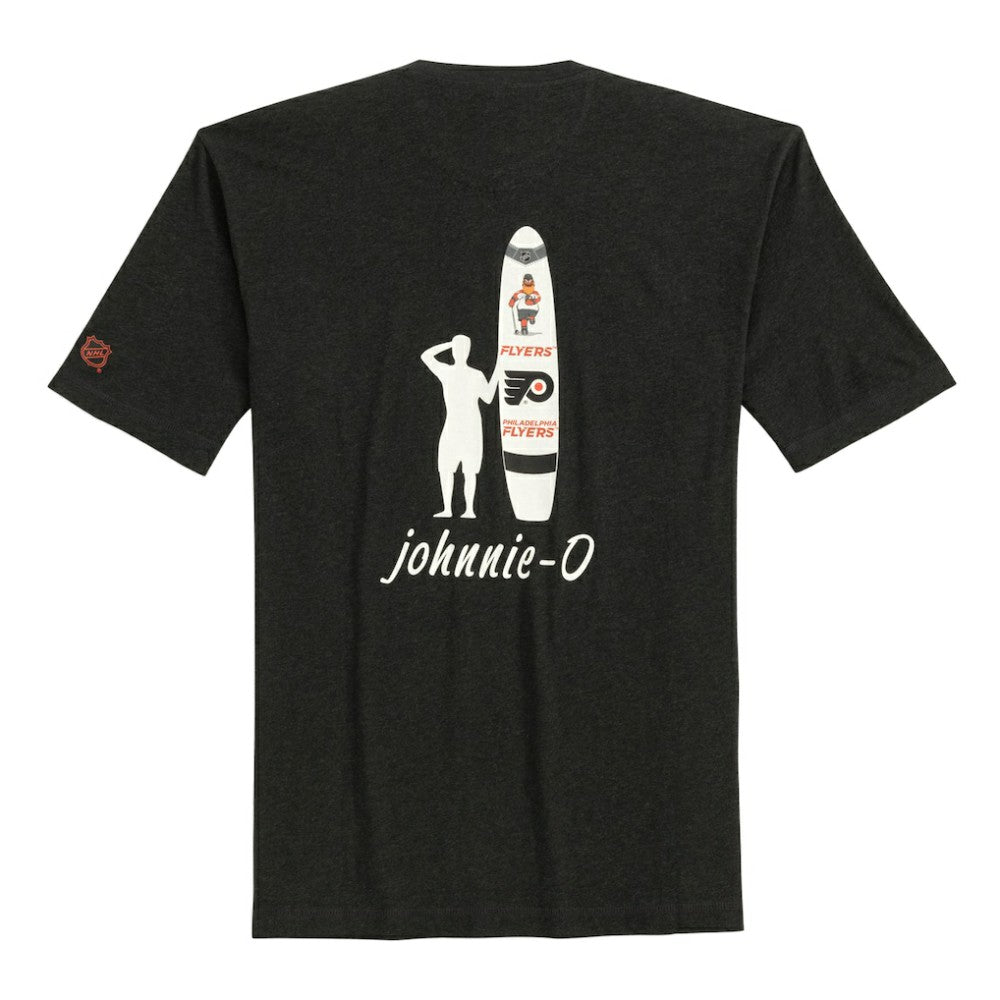 Philadelphia Flyers johnnie-O Heathered Spencer T-Shirt Charcoal