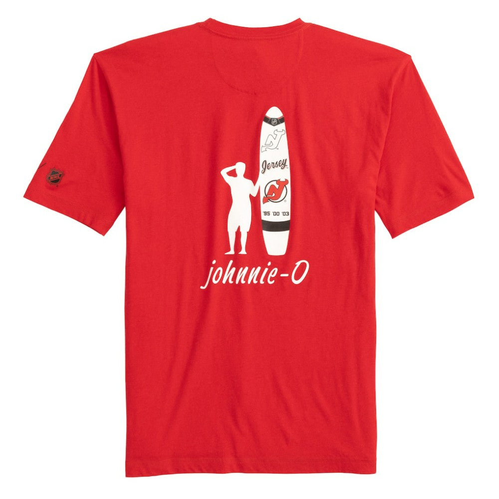 New Jersey Devils johnnie-O Heathered Spencer T-Shirt Red