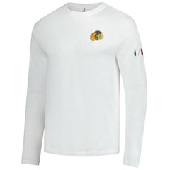 Chicago Blackhawks johnnie-O Adam Long Sleeve T-Shirt White