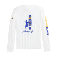 St. Louis Blues johnnie-O Adam Long Sleeve T-Shirt White