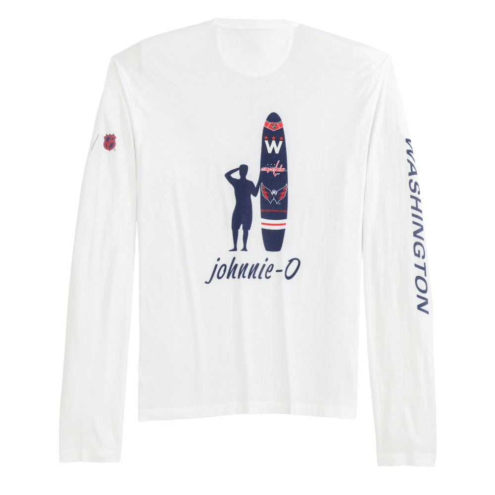 Washington Capitals johnnie-O Adam Long Sleeve T-Shirt White