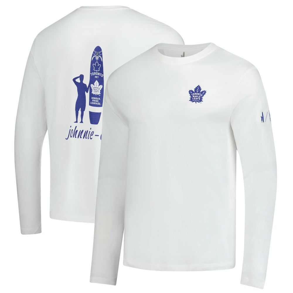 Toronto Maple Leafs johnnie-O Adam Long Sleeve T-Shirt White
