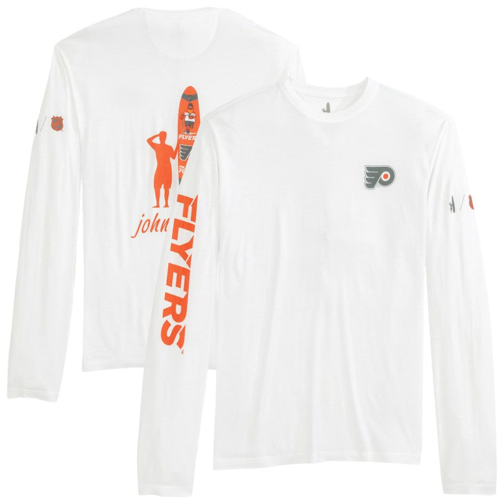 Philadelphia Flyers johnnie-O Adam Long Sleeve T-Shirt White