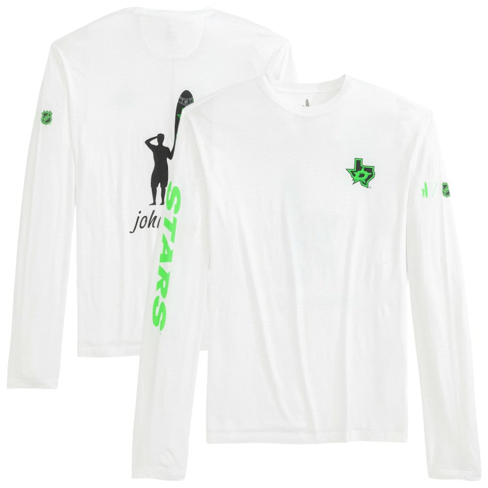 Dallas Stars johnnie-O Adam Long Sleeve T-Shirt White