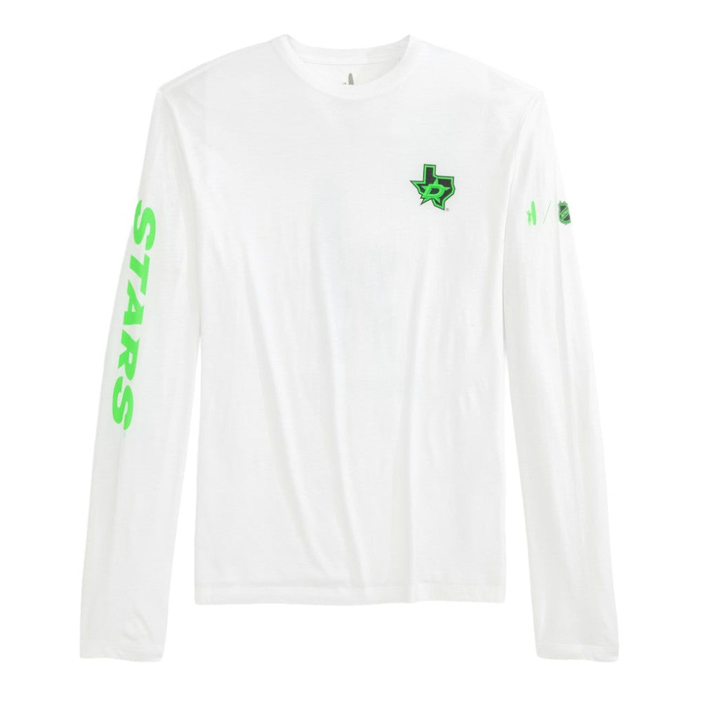 Dallas Stars johnnie-O Adam Long Sleeve T-Shirt White