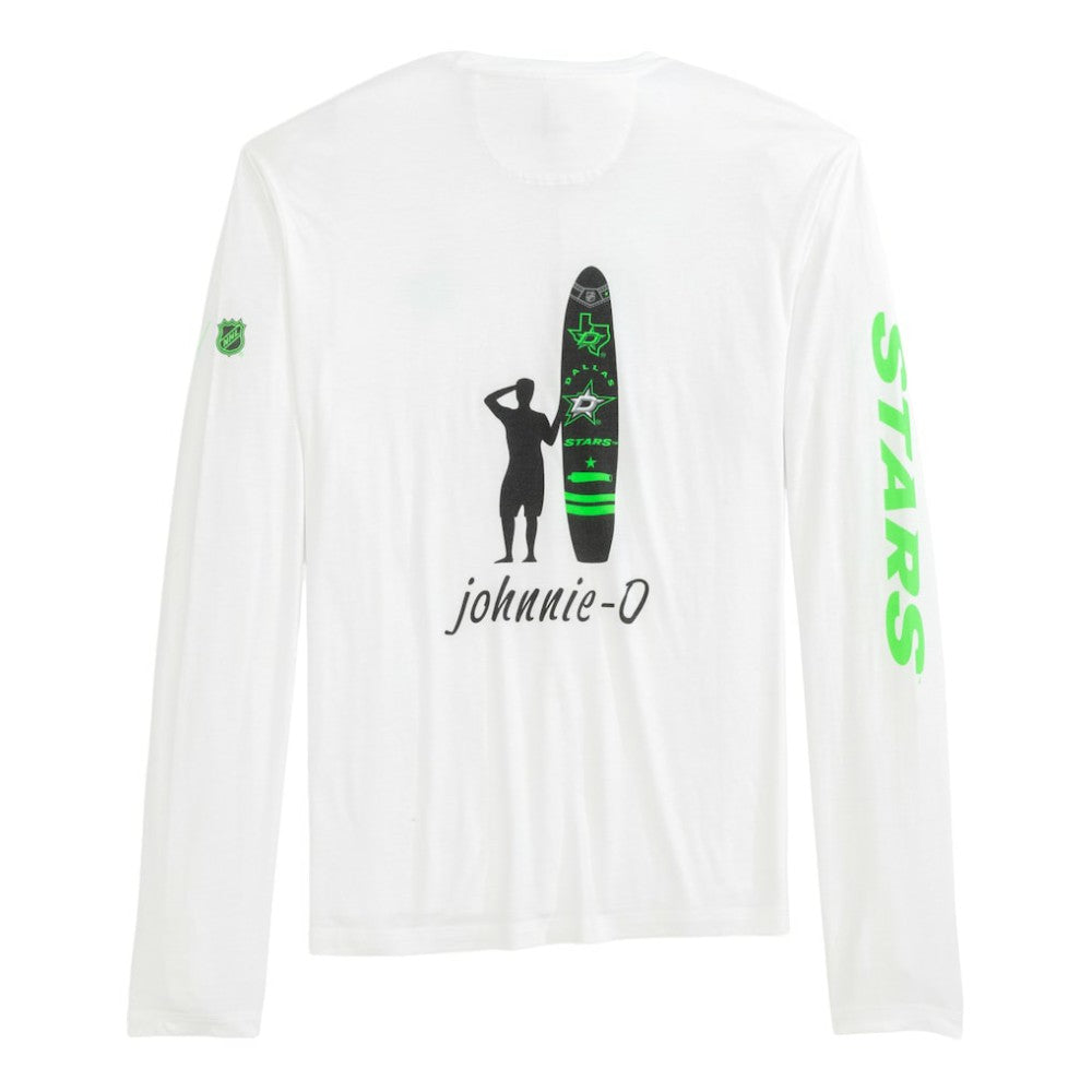 Dallas Stars johnnie-O Adam Long Sleeve T-Shirt White