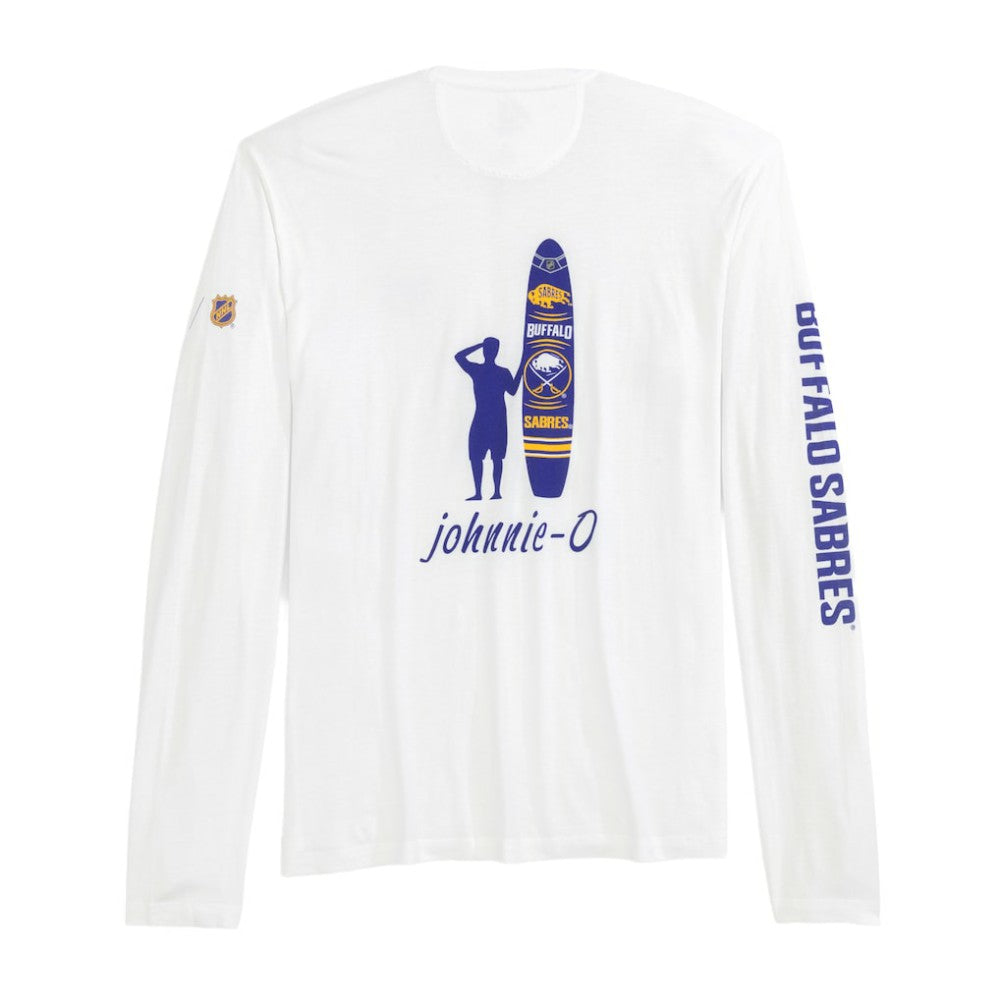 Buffalo Sabres johnnie-O Adam Long Sleeve T-Shirt White