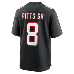 Kyle Pitts Sr. Atlanta Falcons Alternate Game Jersey - Black | Nike discount