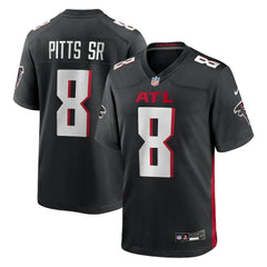 Kyle Pitts Sr. Atlanta Falcons Team Game Jersey - Black | Nike sale