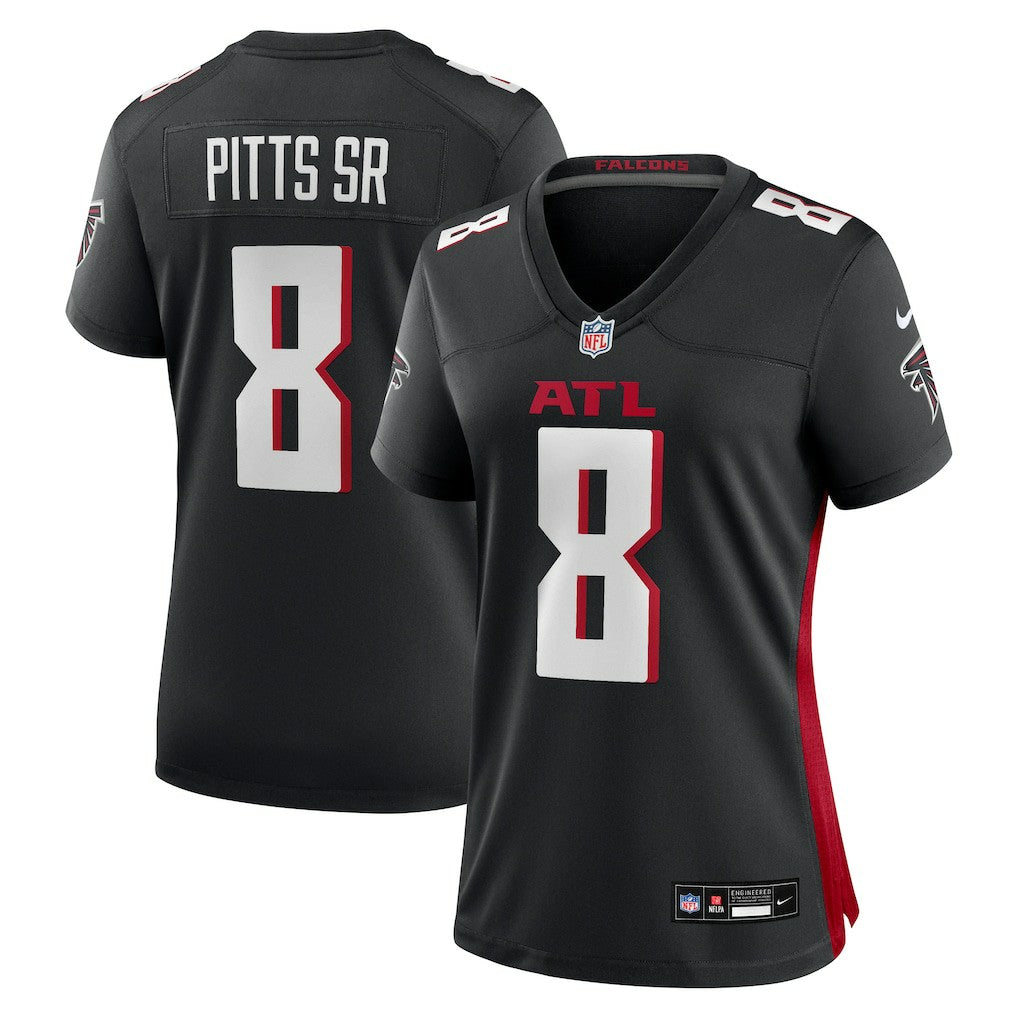 Kyle Pitts Sr. Atlanta Falcons Women's Game Jersey - Black | Nike on sale