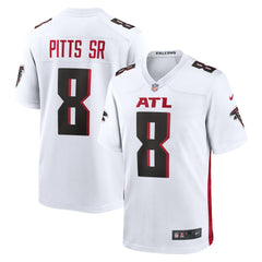 Kyle Pitts Sr. Atlanta Falcons White Game Jersey - White | Nike online
