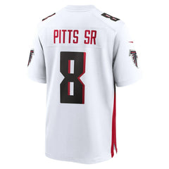 Kyle Pitts Sr. Atlanta Falcons White Game Jersey - White | Nike online