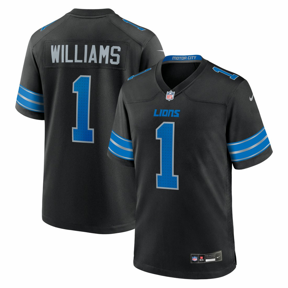 Jameson Williams Detroit Lions Alternate Game Player Jersey - Black | Nike on sale