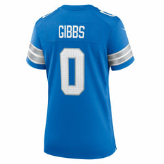 Jahmyr Gibbs Detroit Lions Women's Game Player Jersey - Blue | Nike discount