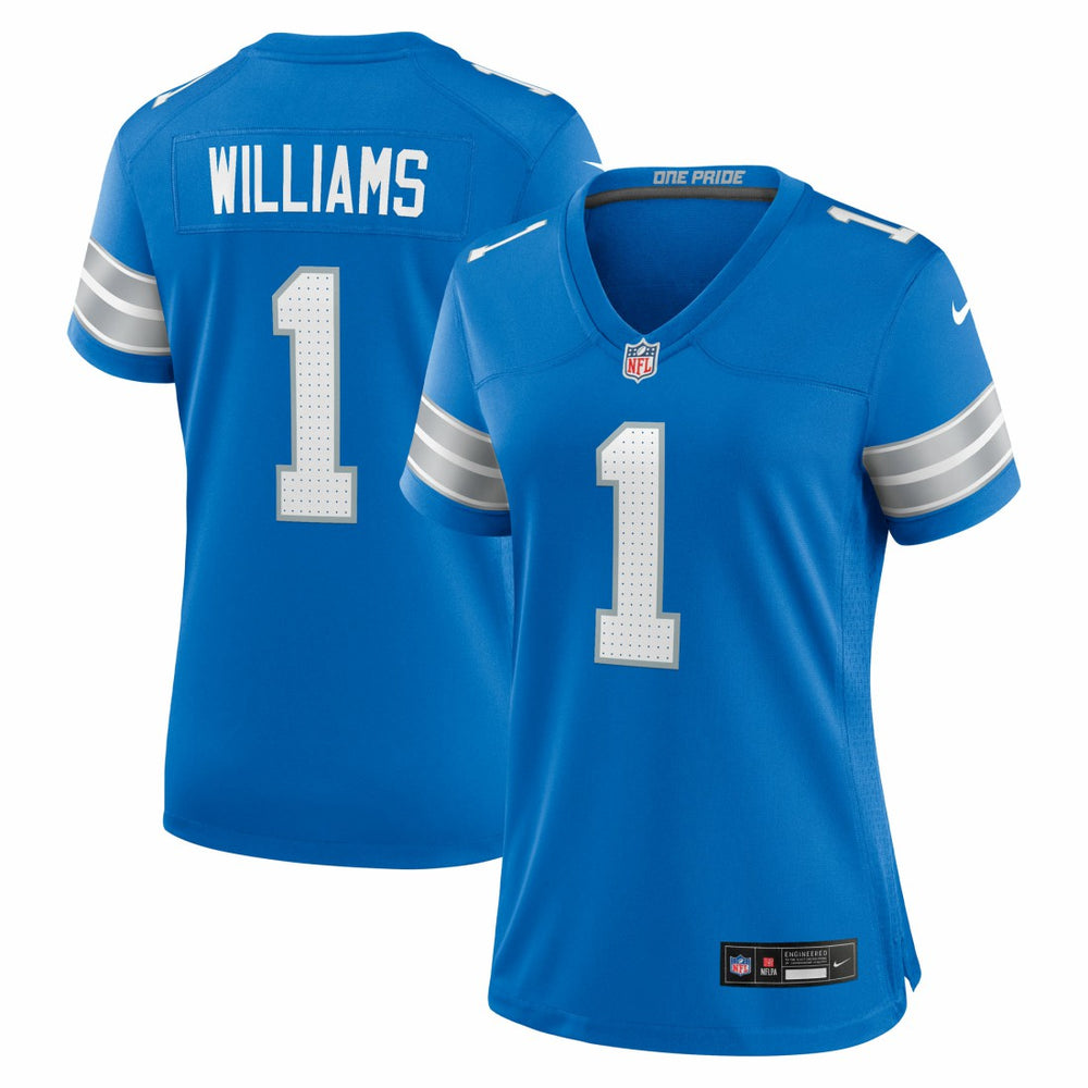 Jameson Williams Detroit Lions Women's Game Player Jersey - Blue | Nike cheap