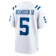 Anthony Richardson Sr. Indianapolis Colts Game Jersey - White | Nike outlet